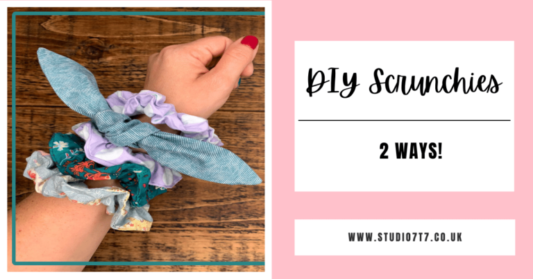 diy scrunchies 2 ways featured image