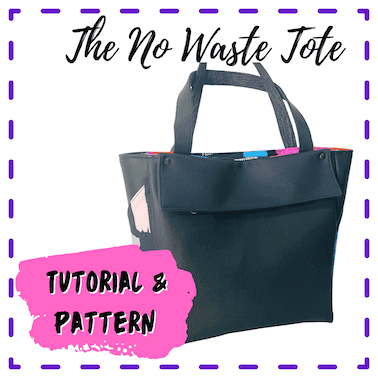 No Waste Tote Pattern