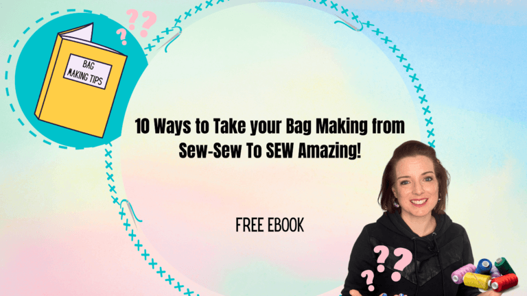 10 ways to take your bag making to sew sew amazing - banner