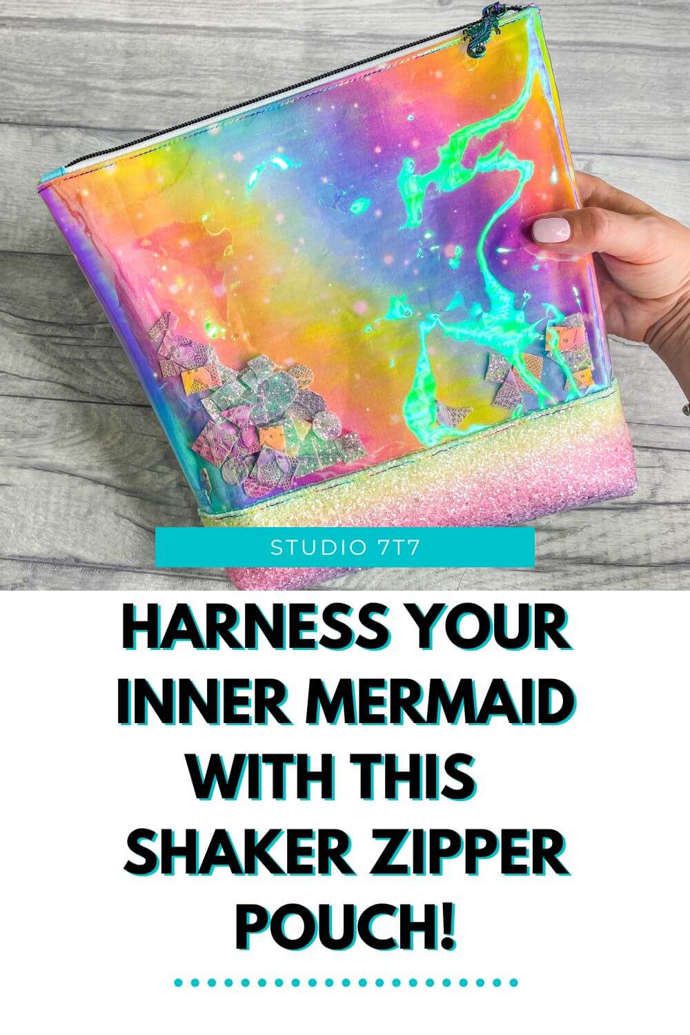 Easy bag sewing pattern : Shaker Zipper Pouch