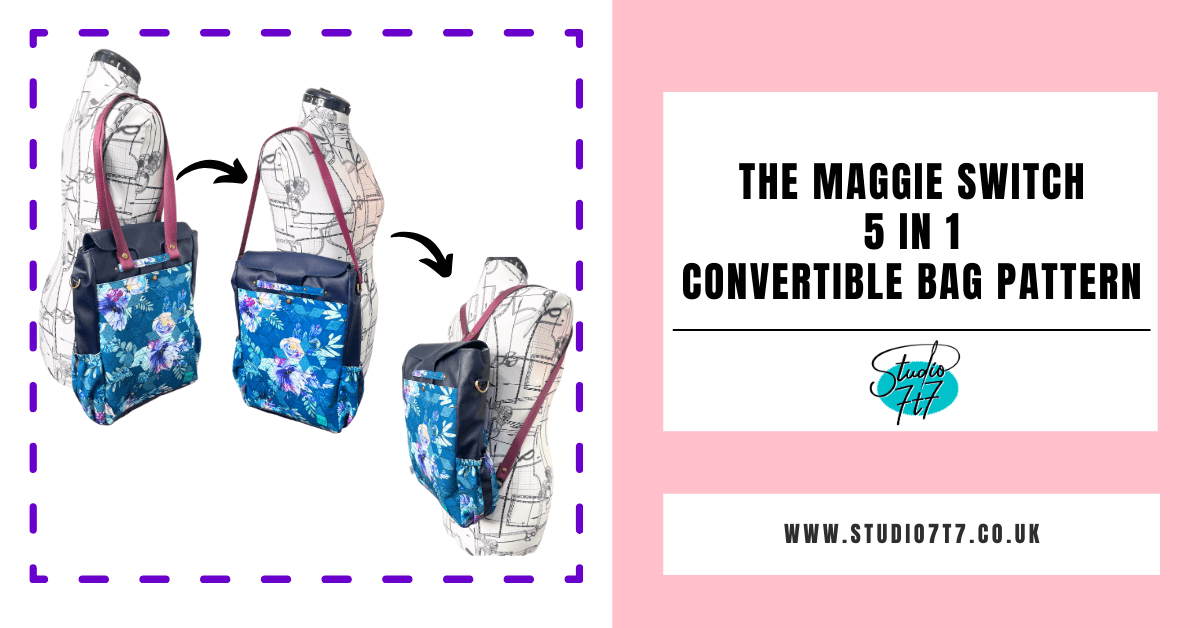 Convertible Backpack Paper Patterns Convertible Tote to Backpack DIY Bag Tutorial – A Must-Have 5-in-1 ...